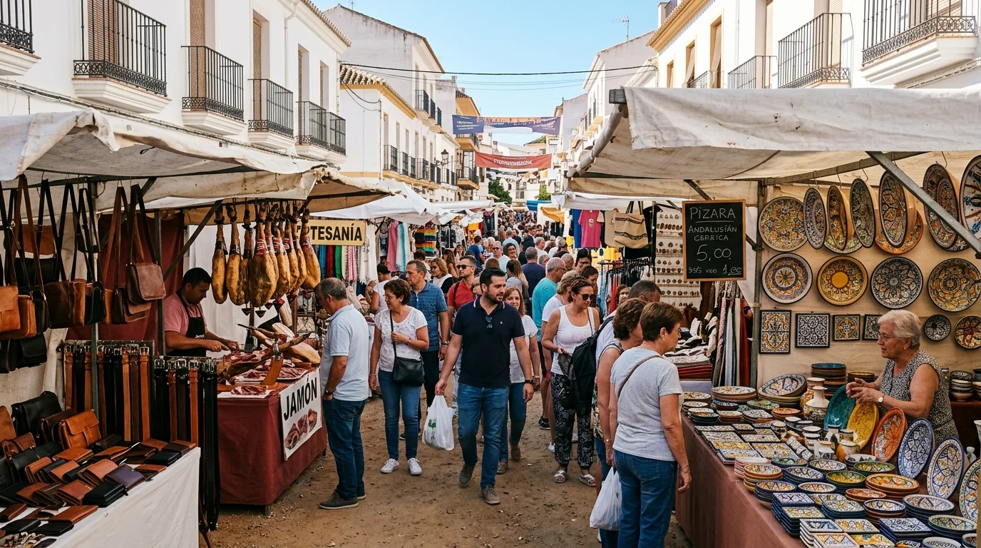 Mercado Central de Atarazanas in Málaga with fresh seafood, Iberian hams, and Moorish stained glass